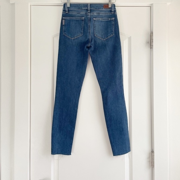 Paige Denim Verdugo Ankle Queeniw Destructed Skinny Jean - 24 - Picture 4 of 10